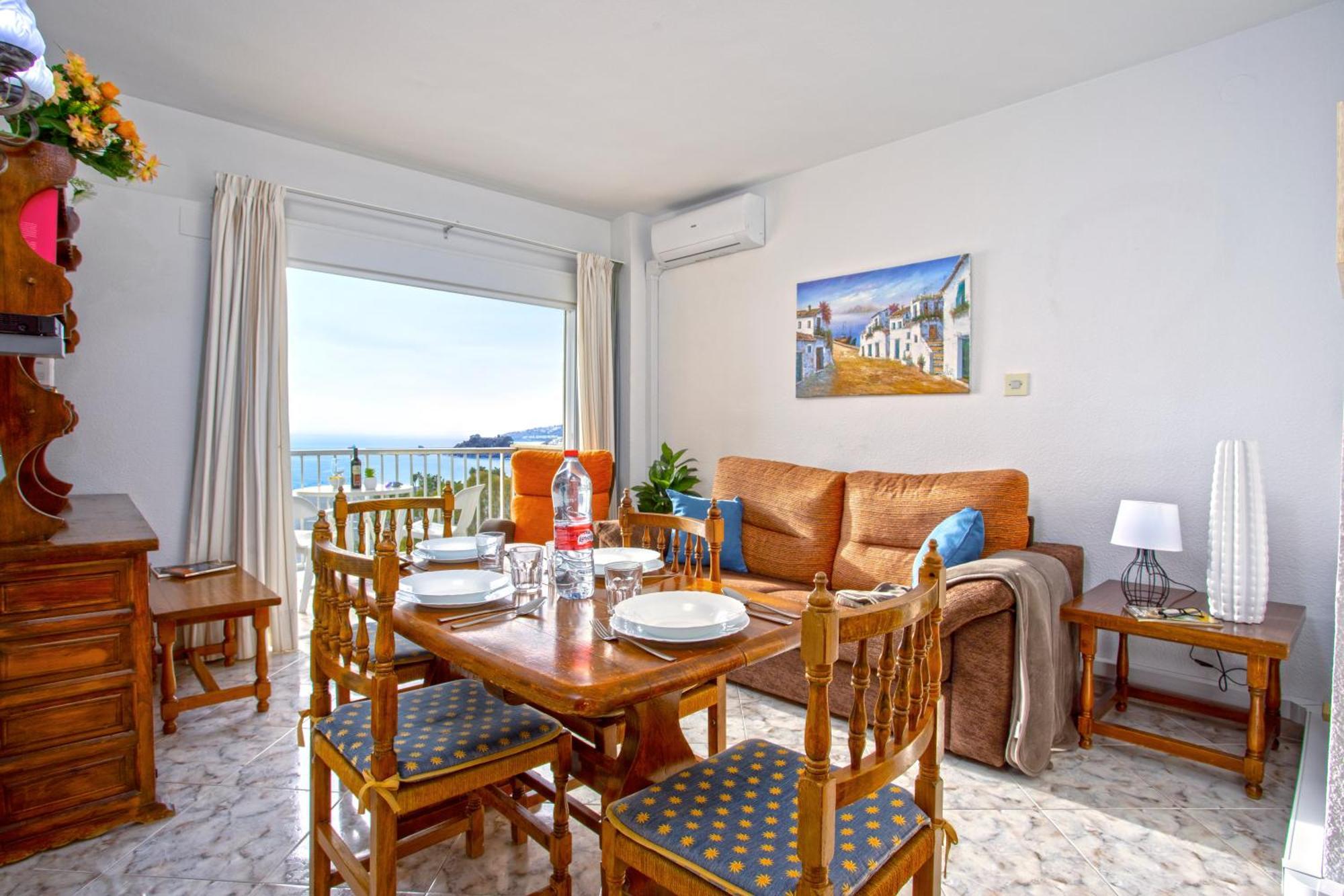 1003 - Seafront Apartment On El Paseo - Air Conditionning - Wi-Fi - Smart Tv Almuñécar Extérieur photo
