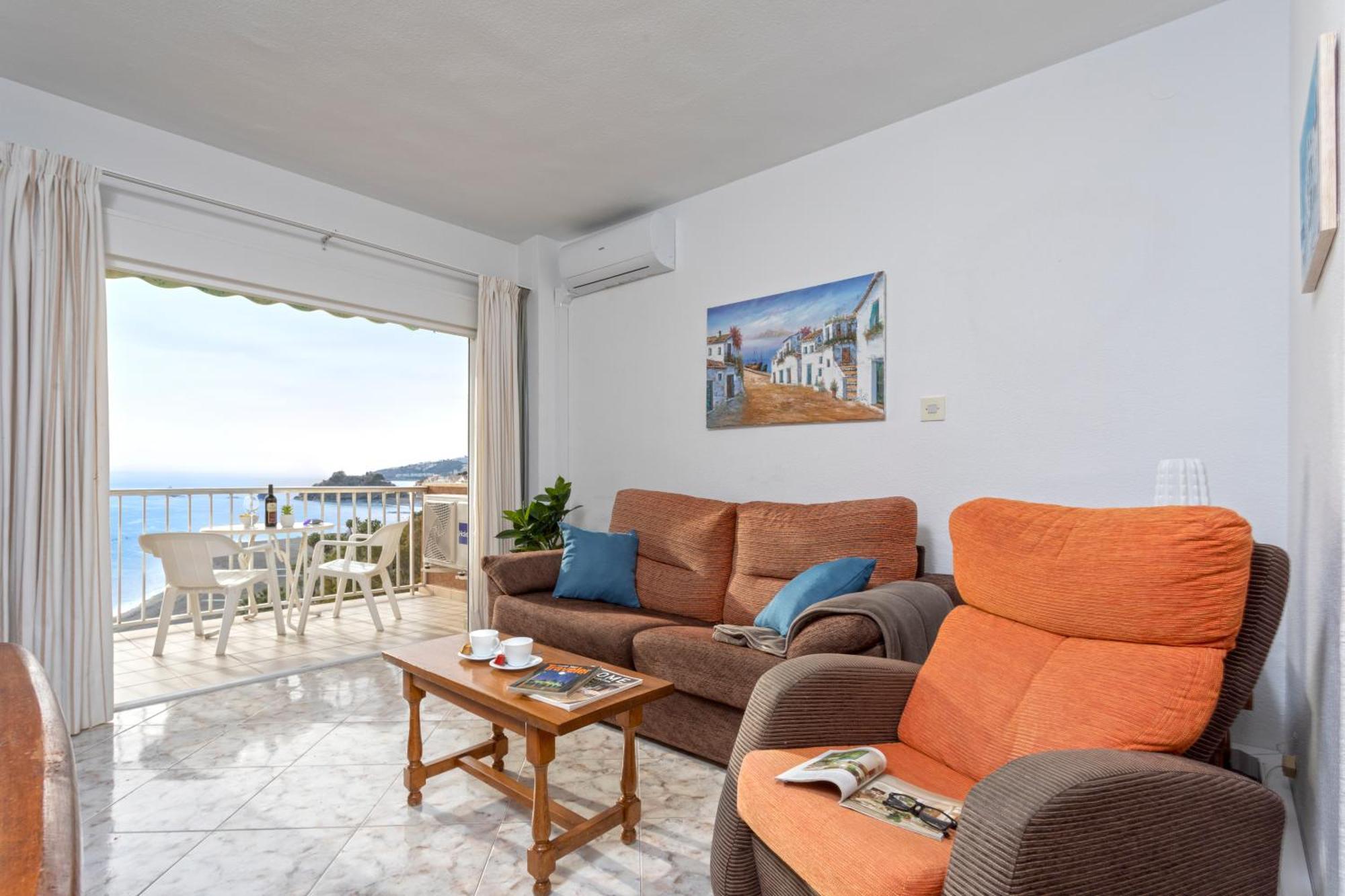 1003 - Seafront Apartment On El Paseo - Air Conditionning - Wi-Fi - Smart Tv Almuñécar Extérieur photo